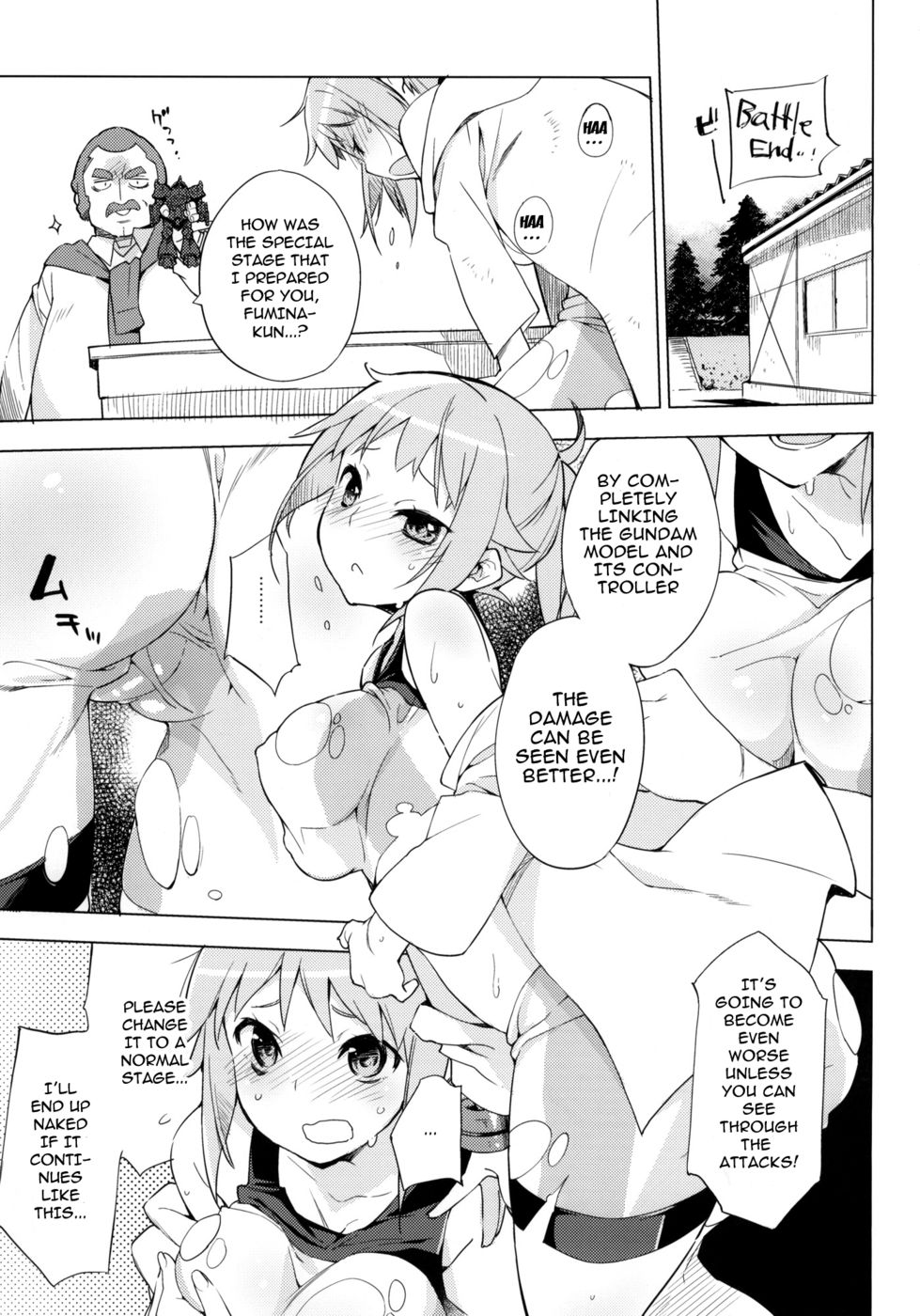 Hentai Manga Comic-This Isn t a Zaku Not a Zaku-Read-4